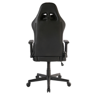 DYSKORD GAMING CHAIR DESK FABRIC BLACK WITH PATTERN NYLON METAL 50x74xH137cm PRC