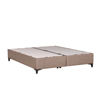 INTERNO BEDBASE WITH STORAGE 160x200cm FABRIC GREY