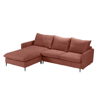 NITRO SOFA REVERSABLE CORNER EASY CLEAN FABRIC PUCE E1 EU
