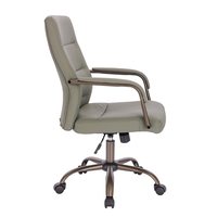 KORD CHAIR DESK FABRIC MINT METAL GUNMETAL 58,5x65