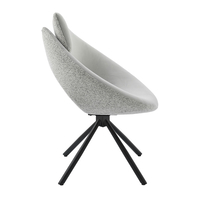 RIBBON ARMCHAIR SWIVEL BEIGE 68x73x92