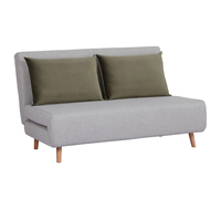 RAFAL SOFA BED 2SEAT FOLDING FABRIC GREZ OLIVE GREEN E1 PRC