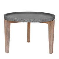 ORRIN COFFEE TABLE CEMENT ANTHRACITE WOOD NATURAL