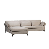 PARFAIT SOFA CORNER LEFT EASY CLEAN FABRIC BEIGE E1 EU