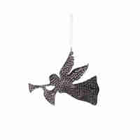 XMAS ARIEL PENDANT ANGEL ALUMINIUM NICKEL 15x0,1xH