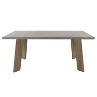 BONDI TABLE MELAMINE CEMENT SONOMA DARK E1 PRC