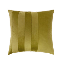 SERI DECOR CUSHION VELVET GOLD 45x45cm PRC