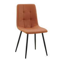 CARRE CHAIR FABRIC TABAC METAL E1 PRC