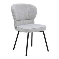 SAHARA CHAIR FABRIC BEIGE METAL BLACK E1 PRC