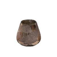 ALKE BASE FOR CANDLE GLASS GOLD D11xH11cm IN