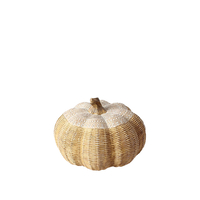 PEPO DECO PUMKIN POLYRESIN NATURAL D22,5xH16cm PRC