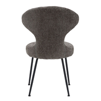 FUNGO CHAIR FABRIC GREY METAL BLACK E1 PRC
