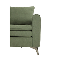 SCANDALO SOFA REVERSABLE CORNER EASY CLEAN FABRIC OLIVE GREEN E1 EU