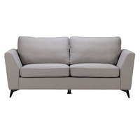 BOEL SOFA 3SEAT EASY CLEAN FABRIC GREY E1 EU