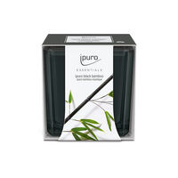 IPURO ESSENTIALS BLACK BAMBOO CANDLE 125gr
