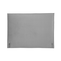 LOCA BED WITHOUT STORAGE (FOR MATTRESS 160x200cm) FABRIC SILVER GREY FABRIC TEXAS23 E1 EU