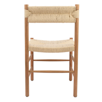 CABO CHAIR WOOD RUBBERWOOD NATURAL ROPE PRC