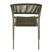 MAGIC ARMCHAIR ALUMINIUM OLIVE GREEN 56x59,5xH80cm PRC