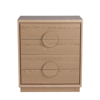 AXIS COMMODE 4DRAWERS CHIPBOARD NATURAL E1 PRC