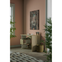 JUNGLE LADY 2 PAINTING CANVAS MULTICOLOR WOOD 76x1