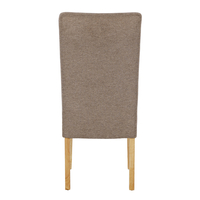 BRIDGE CHAIR FABRIC BEIGE WOOD PINE NATURAL PRC