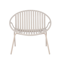 NADIN ARMCHAIR SET 2PCS PP OFF WHITE PRC