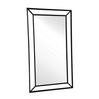 PENDANT MIRROR METAL BLACK 100xH180cm PRC