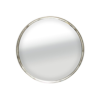 CLAIR MIRROR WALL ALUMINIUM SILVER 58x58x10cm IN