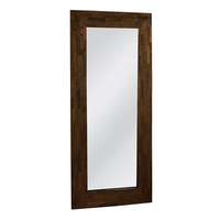 WOODY MIRROR WOOD PAULOWNIA BROWN 80x6xH180cm E1 PRC