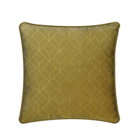 BRILLO DECOR CUSHION VELVET GOLD 45x45cm PRC