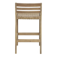 TOUJOUR STOOL BAR WOOD ACACIA NATURAL 53x45xH87cm