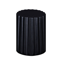 ROMAN SIDE TABLE WOOD MANGO BLACK 36x36xH49cm IN