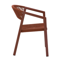 MAGIC ARMCHAIR ALUMINIUM TERRACOTTA 56x59,5xH80cm PRC