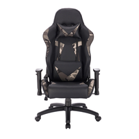AVENGER CHAIR DESK FABRIC KHAKI BLACK 69x70xH129,5cm PRC