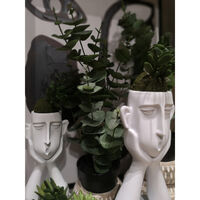 EUCALYPTUS ARTIFICIAL PLANT POLYESTER PE/PP GREEN