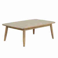 CORDA LOUNGE SET 1+2+1 WOOD ACACIA NATURAL WHITE V