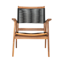 CAVO ARMCHAIR ROPE BLACK NATURAL 67x73xH85cm VN