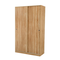 KEY WARDROBE 2DOORS CHIPBOARD WITH MELAMINE NATURA