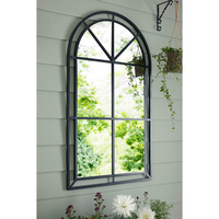 FINESTRA MIRROR WALL METAL BLACK 70xH120cm PRC