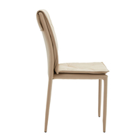 PILLOW CHAIR FABRIC BEIGE METAL E1 PRC