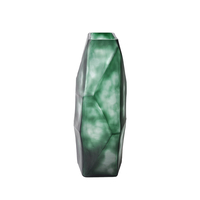 ROCHE GREEN VASE GLASS GREEN 20,5x15xH38cm PRC