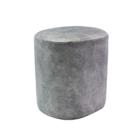 PACKMAN STOOL FABRIC GREY SILVER E1 PRC