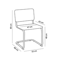 BROYER CHAIR WOOD RUBBERWOOD NATURAL RATTAN PRC