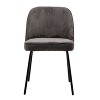 VOTSALO CHAIR FABRIC GREY METAL BLACK E1 PRC