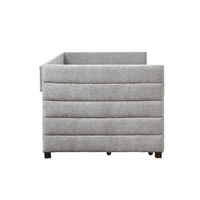 SUENO SOFA BED (FOR MATTRESS 90x195cm) FABRIC GREY LIGHT E1 MY