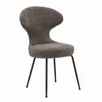 FUNGO CHAIR FABRIC GREY METAL BLACK E1 PRC