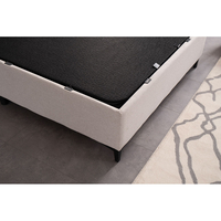 FRAME BED WITH STORAGE (FOR MATTRESS 120x200cm) ZAKAR LOOK BEIGE 16-854 E1 TR