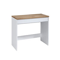 PRACTICO DESK 1DRAWER CHIPBOARD WITH MELAMINE CARTA WHITE NATURAL 80x40xH76cm E1 MY