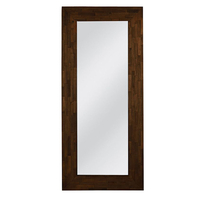 WOODY MIRROR WOOD PAULOWNIA BROWN 80x6xH180cm E1 PRC