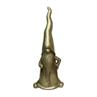 NISSE DECO GNOME POLYRESIN GOLD 21x15xH57cm PRC